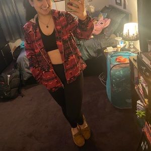 Aztec Print Wind Breaker